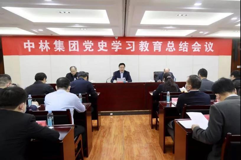 中林集团召开党史学习教育总结会议(图1)