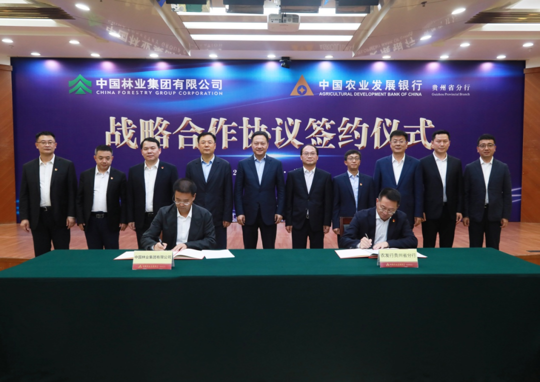 中林集团与农发行贵州省分行签署战略合作协议(图1)