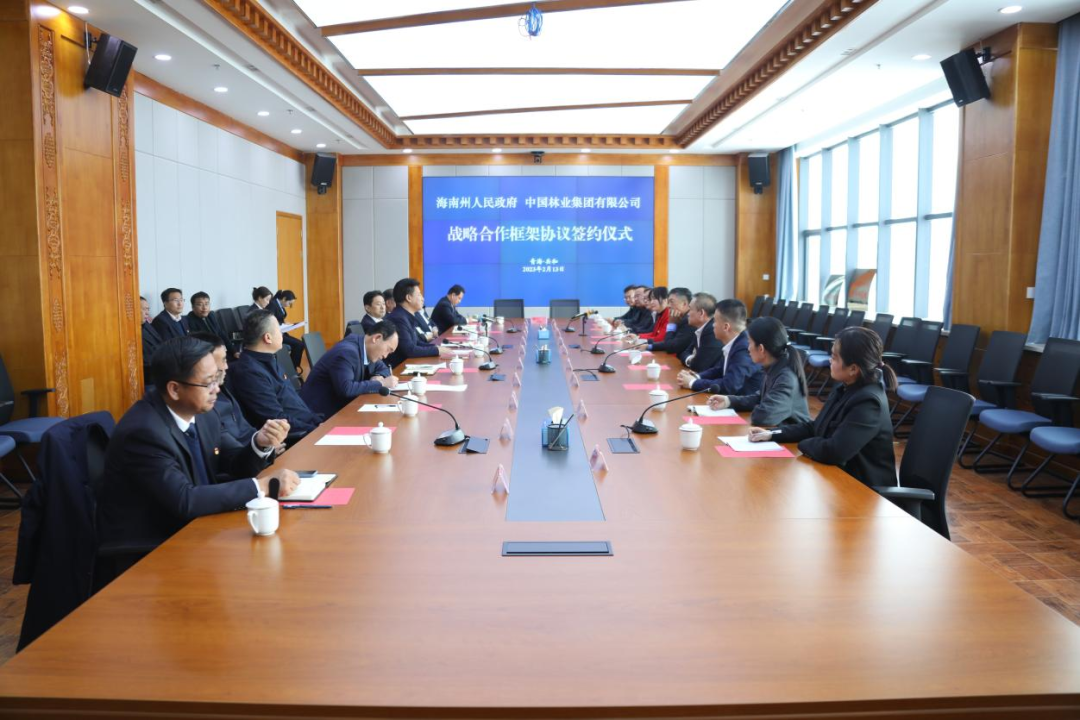 中林集团与青海省海南州政府签订战略合作协议(图2)