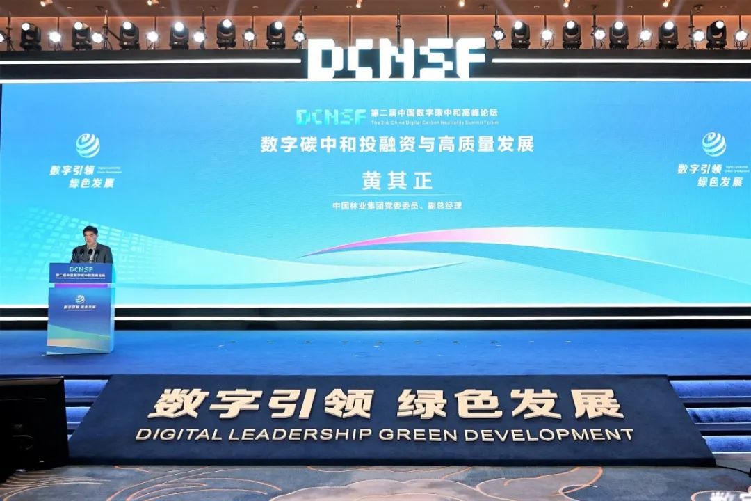 中林集团受邀参加第二届中国数字碳中和高峰论坛(图1)