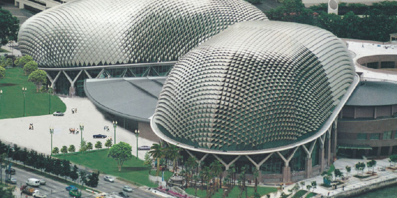 新加坡国家滨海艺术中心(图1)